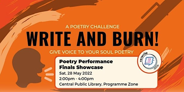 WRITE AND BURN! Poetry Performance Finals Showcase | Teens Takeover | re:wr