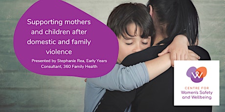 Caring for parents and children after domestic and family violence (online) tickets