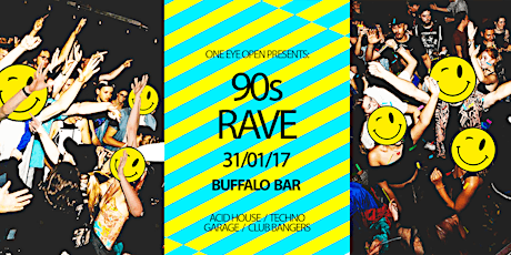 The 90's Rave - Buffalo Bar primary image