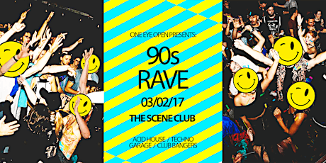 The 90's Rave - The Scene Club primary image