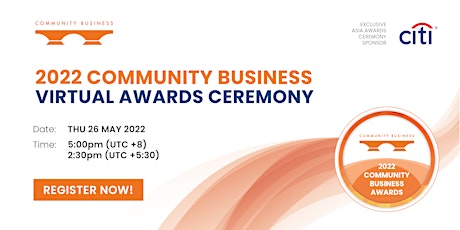 2022 Community Business Virtual Awards Ceremony entradas