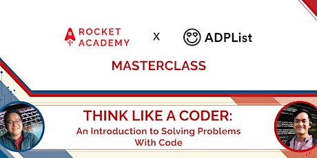 Think Like A Coder: An Introduction to Solving Problems with Code tickets