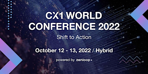 CX1 WORLD CONFERENCE 2022