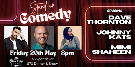 Stand up Comedy Show @ Otway Estate Bar and Cafe tickets