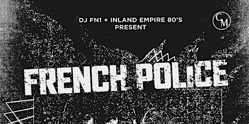 French Police, Male Tears, Wisteria, Dj Le Apples @ The Concert Lounge