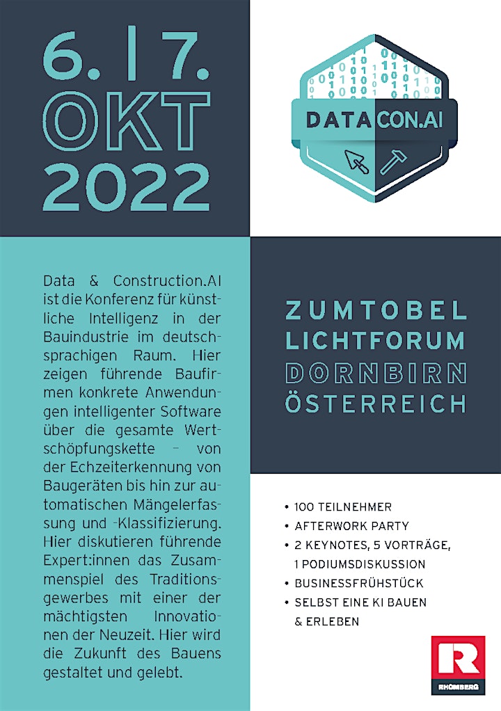 Data & Construction 2022 Konferenz: Bild 