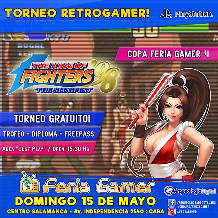 Imagen de Feria Gamer! / Evento #1 Retrogamer! Retro Champions!