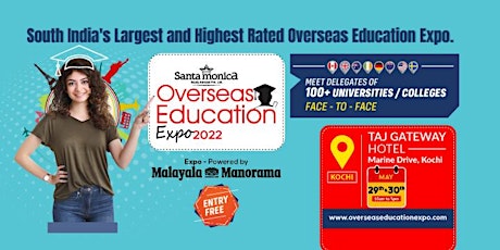 Overseas Education Expo 2022  Powered by Malayala Manorama tickets