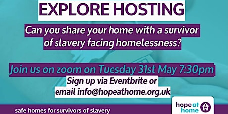 Explore Hosting with Hope at Home tickets