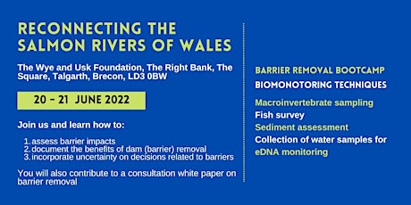 Reconnecting the Salmon Rivers of Wales tickets