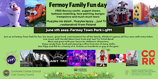 Fermoy Family Fun Day June 11th 2022