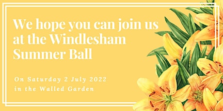 Windlesham Summer Ball 2022 tickets
