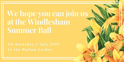 Windlesham Summer Ball 2022