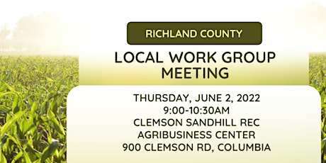 2022 Richland County Local Work Group Meeting tickets