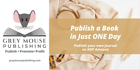 Publish a Book in Just ONE Day - Publish your own  Journal on KDP Amazon primary image