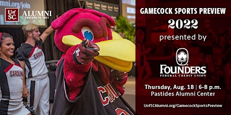 2022 Gamecock Sports Preview presented by Founders Federal Credit Union tickets