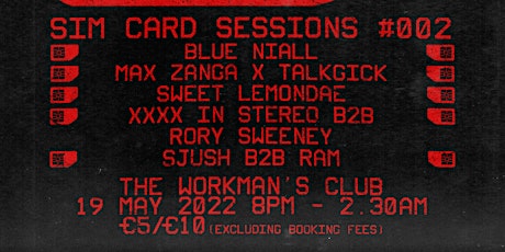 Burner Records presents: Sim Card Sessions #2 primary image