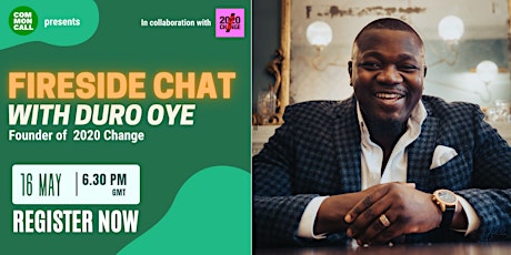 Fireside Chat with Duro Oye tickets