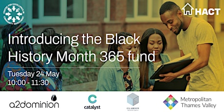 Introducing the Black History Month 365 fund tickets