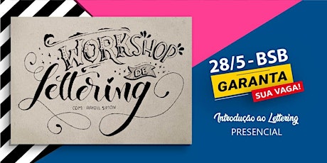 Imagem principal do evento Curso de Lettering e Caligrafia - Rakell Simon