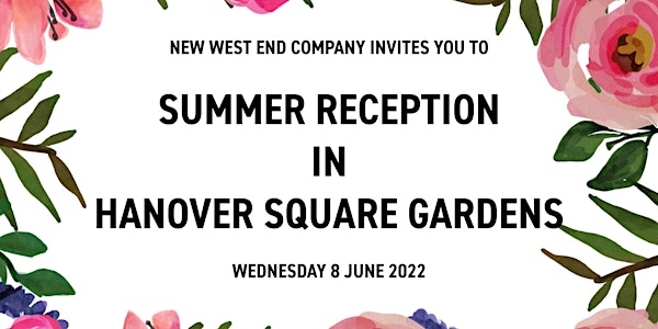 New West End Company Summer Reception