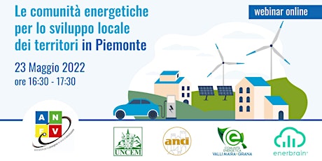 Le Comunità Energetiche per lo Sviluppo locale dei territori in Piemonte biglietti