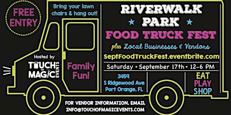 Riverwalk Park Food Truck Fest tickets