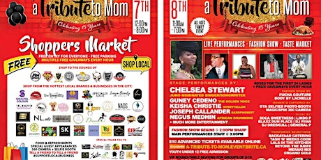 A Tribute to Mom: Mothers Day Event (Day 2: Taste Market & Variety Show)
