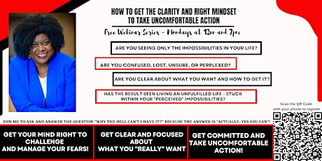 Get the Clarity & Mindset to Have More Money, Freedom, Fun and Less Stress! tickets