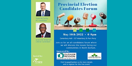 Provincial Election Candidates Forum
