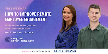 WEBINAR - How to improve remote employee engagement