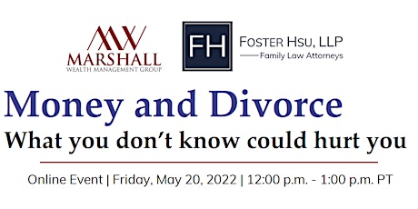 Money and Divorce: What you don’t know could hurt you tickets