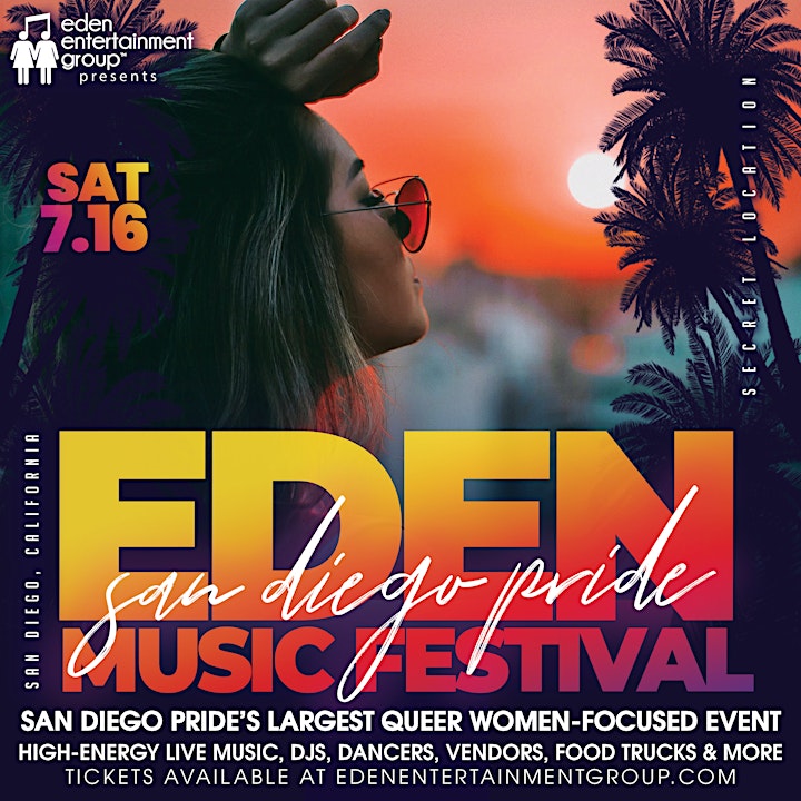 EDEN MUSIC FESTIVAL: SAN DIEGO PRIDE'S LARGEST GIRL PARTY image