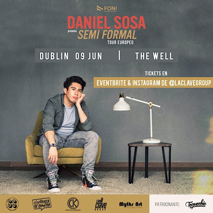 Daniel Sosa en Dublin "Stand Up comedy" image
