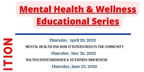 Mental Health & Wellness Educational Series tickets
