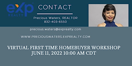 VIRTUAL FIRST-TIME HOME BUYER WORKSHOP tickets