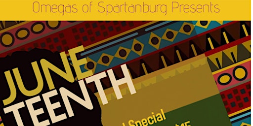 Omegas of Spartanburg Juneteenth Celebration