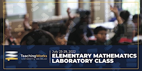 2022 Elementary Mathematics Laboratory (EML) tickets