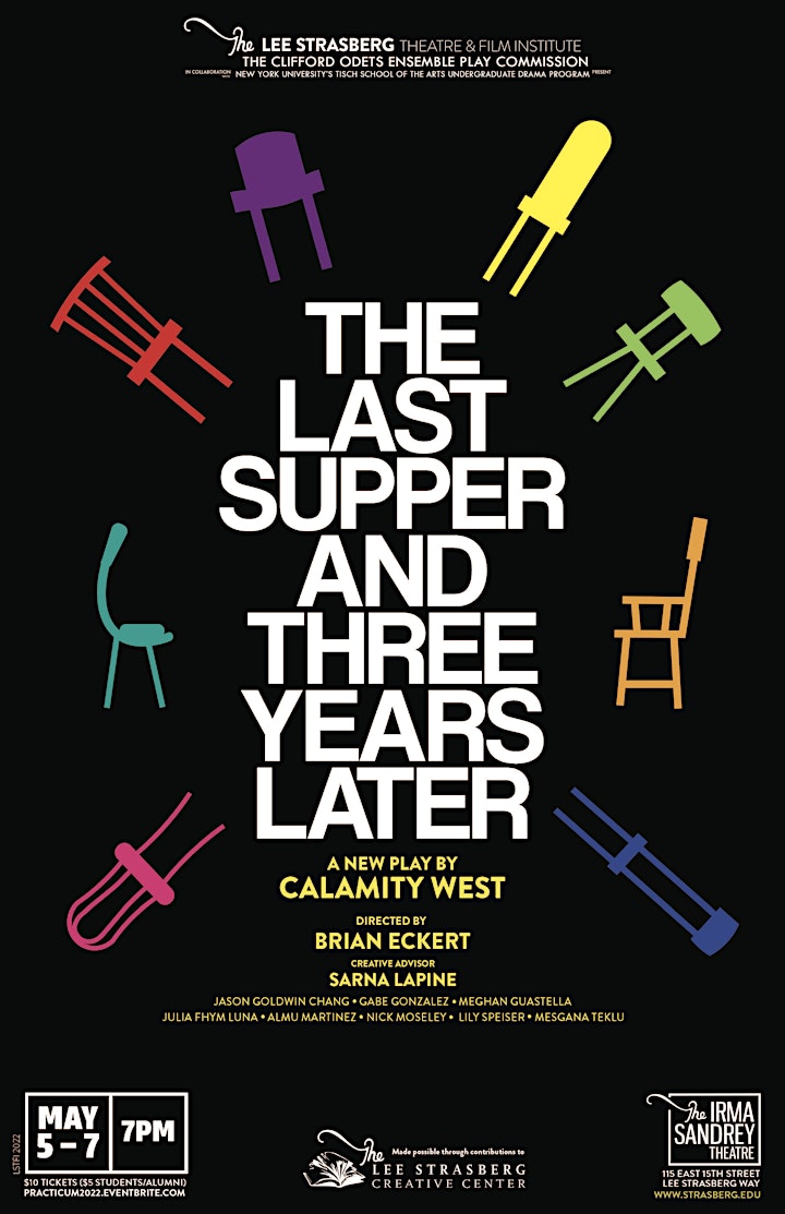 'The Last Supper and Three Years Later' | IN PERSON TICKETS image