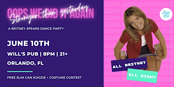 Oops We Did It Again: A Britney Spears Dance Party in Orlando