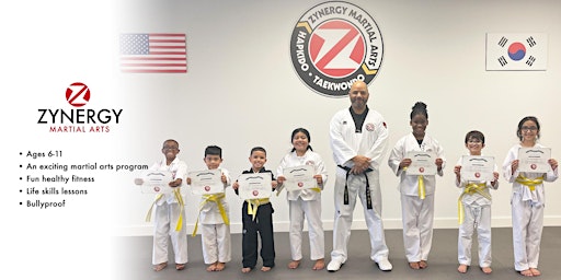 Free Class After School Program - Life Skills Martial Arts ages 6-11