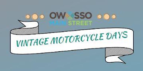 2022 Downtown Owosso Vintage Motorcycle Days - SWAP MEET REGISTRATION tickets