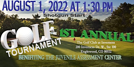1st Annual JAC Golf Tournament tickets
