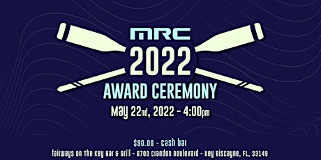 MRC Award Ceremony 2022 tickets