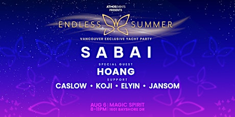 Endless Summer - Exclusive Yacht Party featuring SABAI and Friends! primary image