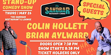 A Night Of Stand Up Comedy With Colin Hollett & Brian Aylward tickets