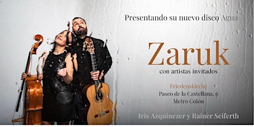 Concierto Presentación Agua de Zaruk + Artistas Invitados