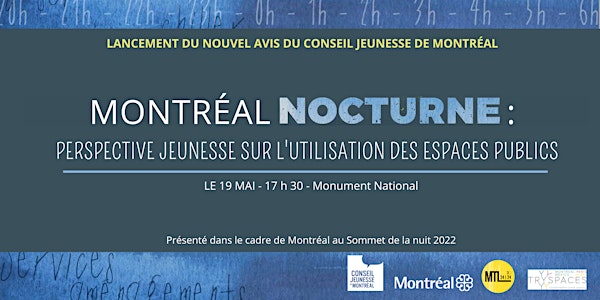 Lancement Montréal nocturne