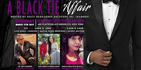 Haiti Baraderes Recovery Inc. Fundraising Gala "A Black Tie Affair" primary image