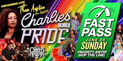 Charlie's Denver Pride SUNDAY Fast Pass primary image